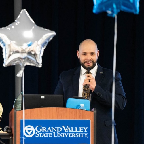 GRPS principal shares journey as first-generation student at TRIO celebration